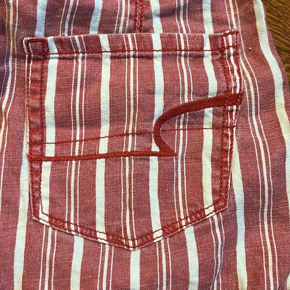 american eagle high waisted jean shorts, size 0 - Picture 7 of 7